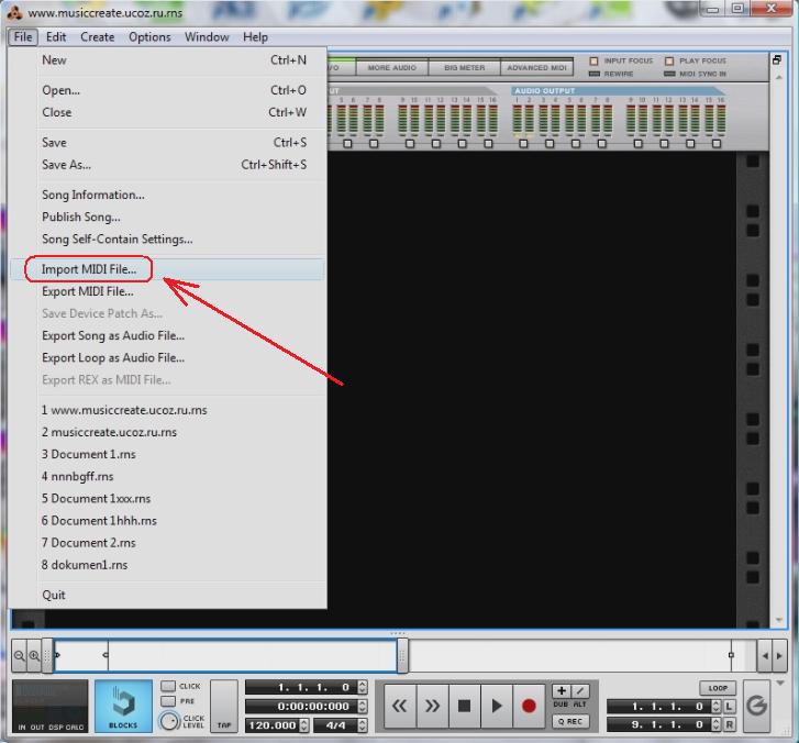 Как проигрывать midi файлы в раст